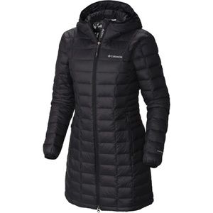 Columbia Voodoo Falls TurboDown Jacket Small Black